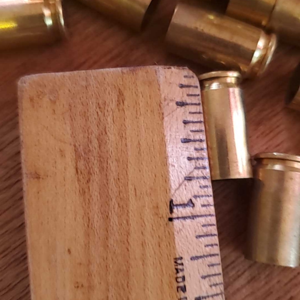 ARTS & CRAFTS Supplies empty 9mm brass ammo cases Jewelry Making - Picture 2 of 4